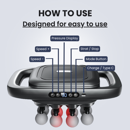 RevPulse™  X16 Deep Relief Gun