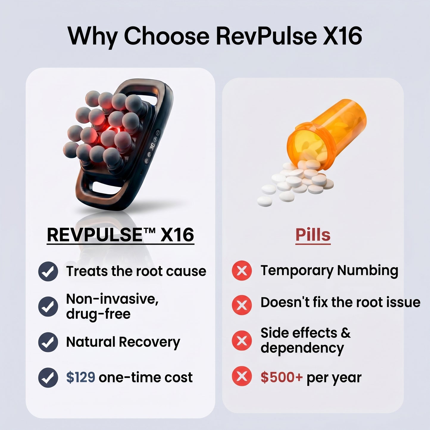 REVPULSE™ X16 Percussive Therapy Device
