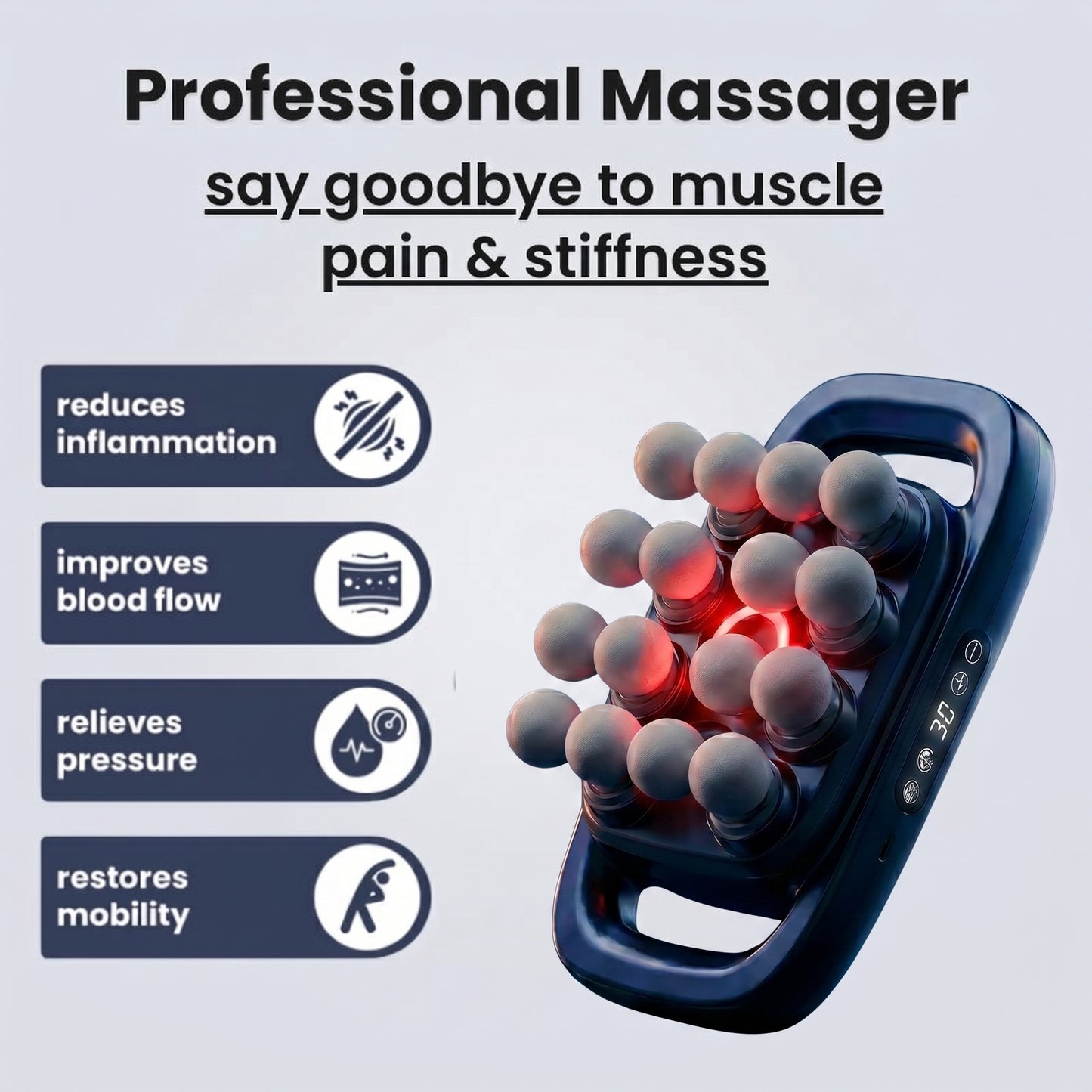 REVPULSE™ X16 Percussive Therapy Device