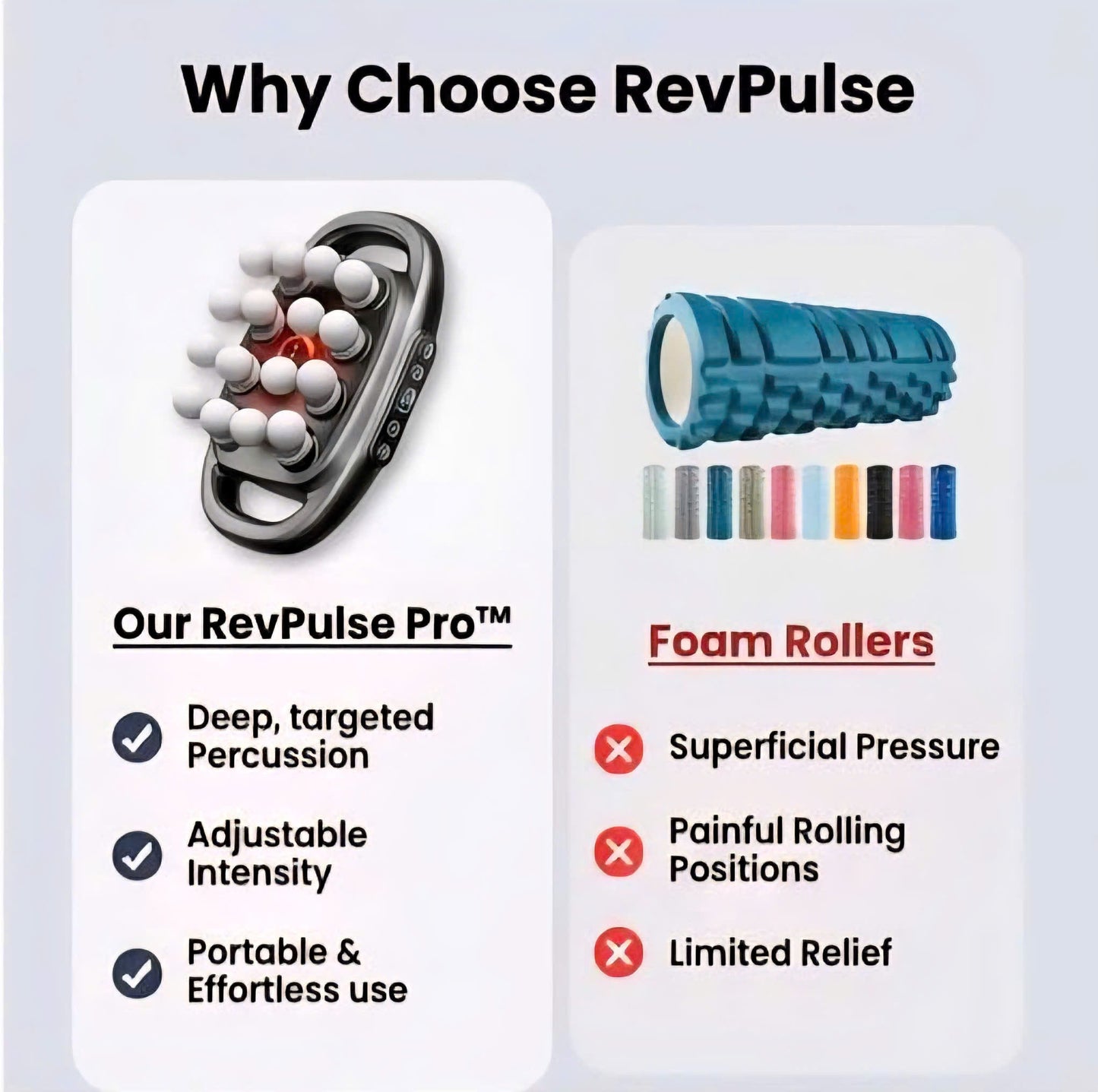 REVPULSE™ X16 Percussive Therapy Device